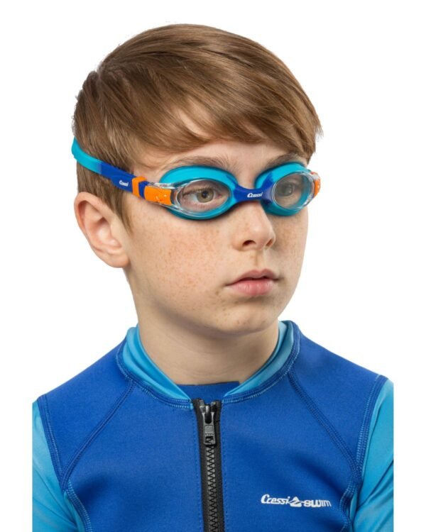 Gafas de Natación Cressi Dolphin 2.0 Azure/Azul | Cómodas y Seguras para Niños - Image 6